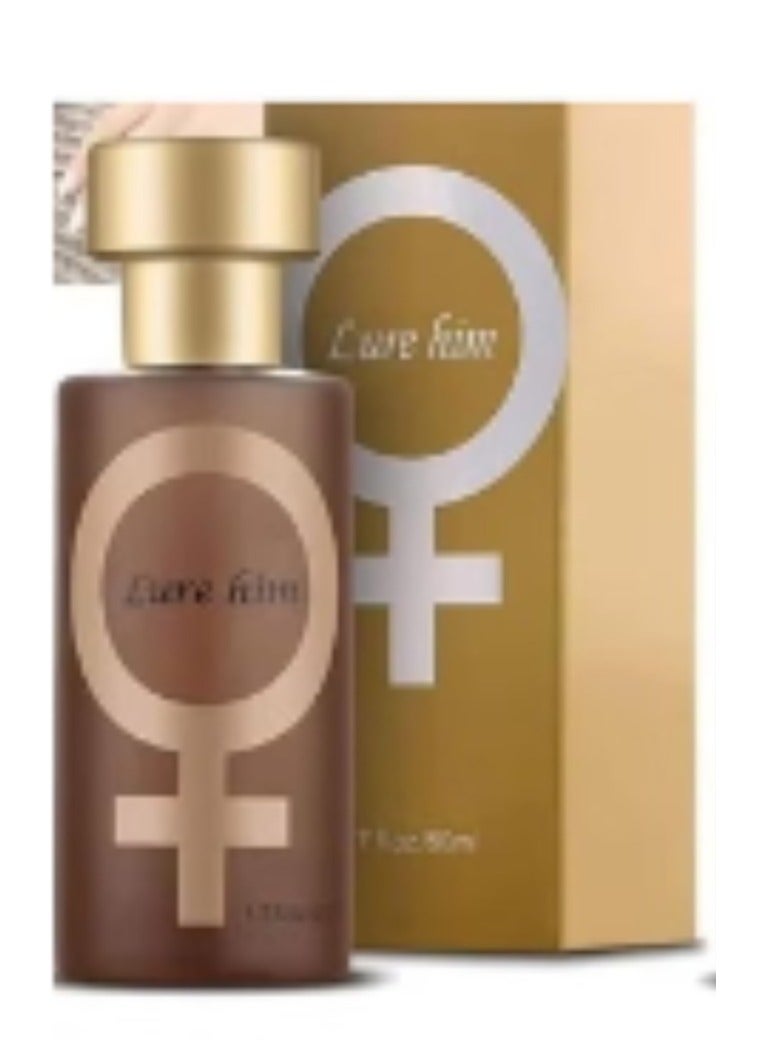 لور عطر كيافي جولدن لور فرمون، عطر لور هيم للرجال، كولونيا فرمون للرجال يجذب النساء، يزيد من السحر لتعزيز المزاج (للنساء)