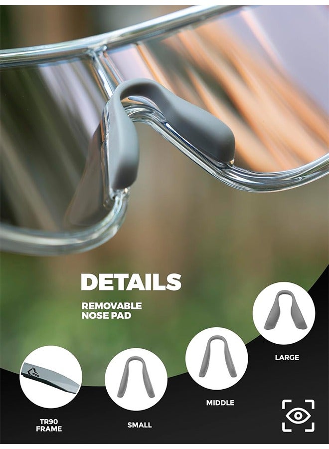 Rockbros ROCKBROS Photochromic Sunglasses for Men Women Cycling Glasses UV Protection Sports Sunglasses - Image 4