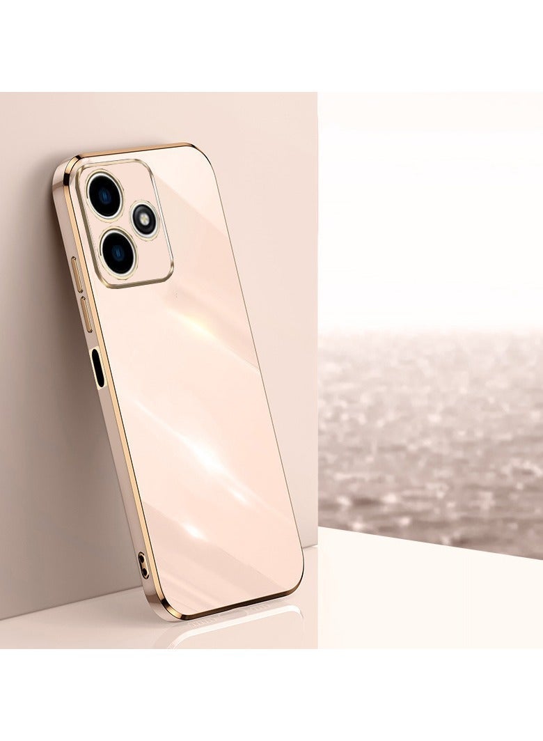 TEAM LUXURY غطاء هاتف Xiaomi Redmi 12 5G، غطاء خلفي ناعم بتشطيب فاخر، حماية كاملة مرتفعة للكاميرا