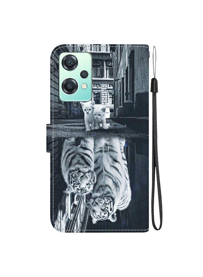 S-TOP Case For OnePlus Nord CE 2 Lite 5G Crystal Texture Colored Drawing Leather Phone Case - Image 3