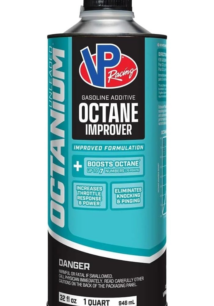VP Racing Fuels 29505 Octanium Unleaded Octane Booster Quart 1 Pack - Image 1