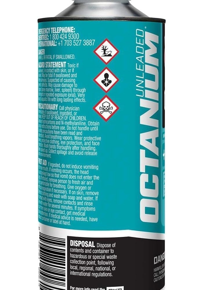 VP Racing Fuels 29505 Octanium Unleaded Octane Booster Quart 1 Pack - Image 3