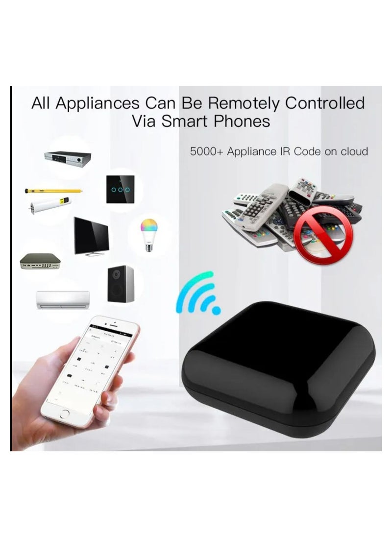 Generic - MOES WiFi RF IR Smart Home Universal Remote Controller for TV, Air Conditioning, Appliances, Compatible with Tuya/Smart Life App, Voice Control via Alexa and Google Home - Image 1