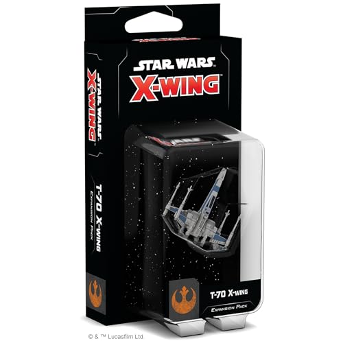 Atomic Mass Games Star Wars XWing 2nd Edition Miniatures Game T70 XWing EXPANSION PACK Equip Resistance Heroes Strategy Game for Kids Adults Ages 14 2 Players 3045 Min Playtime Made by Atomic Mass Games - Image 1