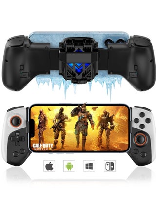 Wireless Gamepad Controller for iPhone iOS Android Switch PC with Cooling Conduction Plate, Phone Controller Joystick for iPhone, Samsung, LG, Google, Turbo/Macro Function, COD, Diablo - pzsku/Z6CFAE6841E71FBB5A3F5Z/45/_/1704247822/3c01f979-fd2e-4c86-b1a7-9531a87a8fae