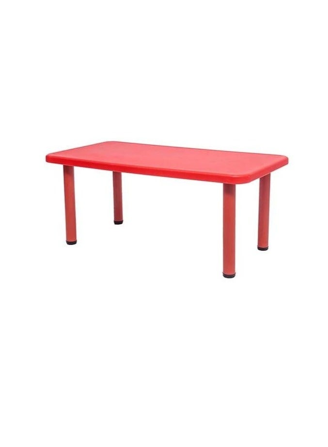 Durable Junior Kindergarten Table Red - Image 1
