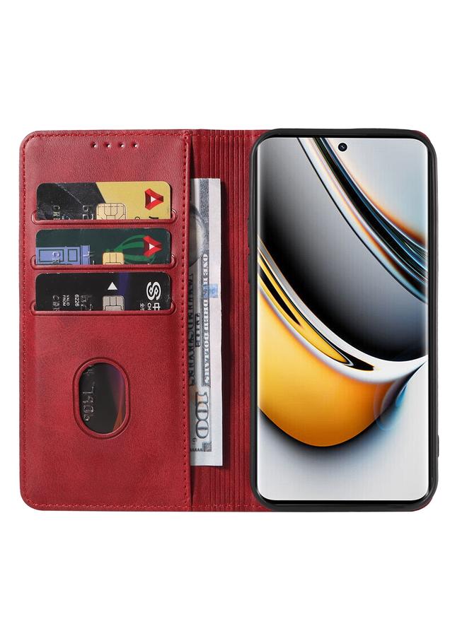اس-توب جراب هاتف جلدي بإغلاق مغناطيسي لهاتف Realme 11 Pro / 11 Pro+ - Image 3