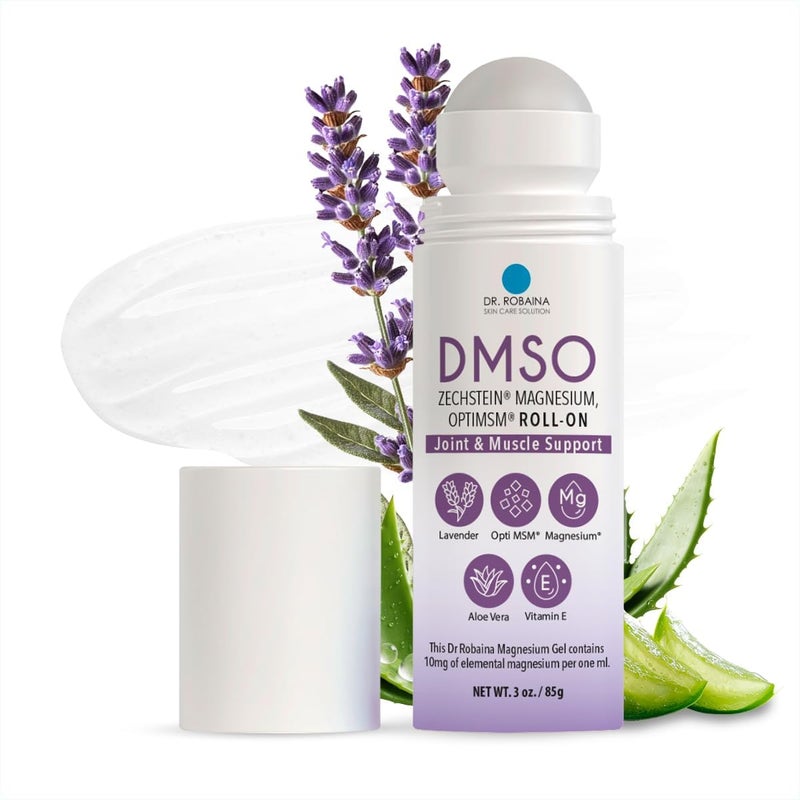 Dr Robaina DMSO Lavender RollOn  Ultimate Skin Comfort  Nourishment  999 Pure Pharmaceutical Grade with Arnica Magnesium Aloe Vera Vitamin E  Made in The USA - Image 1