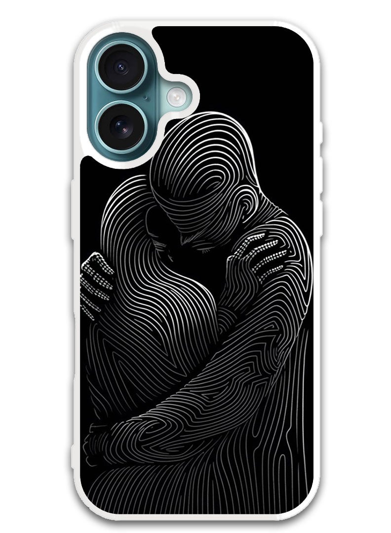 Theodor Protective Case Cover For APPLE IPHONE 16 Plus Art (White Bumper) - Image 1