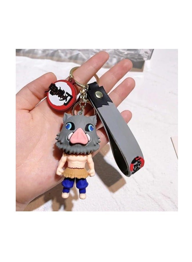 Generic Cute Anime Cartoon Doll Keychain – Kawaii Mini Figure Key Ring for Girls, Boys, Teens – Fun Anime Gifts for Friends, Kids, Collectors & Otaku Fans – Backpack & Bag Charm Accessories  - Image 2