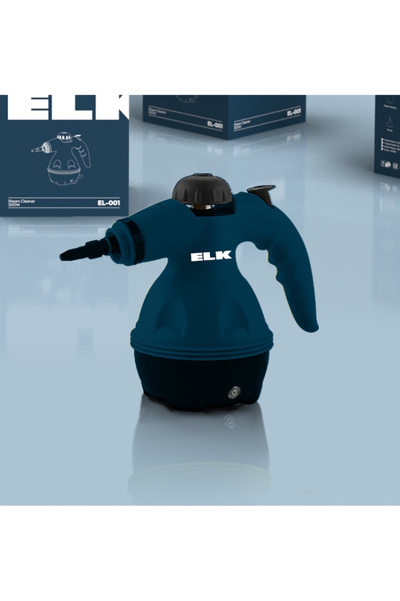 ELK Steam Cleaner 1200W – Portable Multi-Purpose Steam Cleaning Device with Attachments – Chemical-Free Sanitization - Image 2