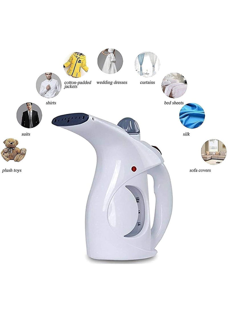Pamidhar Pamidhar 2in1 Electric Portable Handheld Garment and Facial Steamer MultiFunctional Steam Vaporizer for Face Nose Cold and Cough Plastic Steam Iron for Clothes Home and Travel  - Image 2