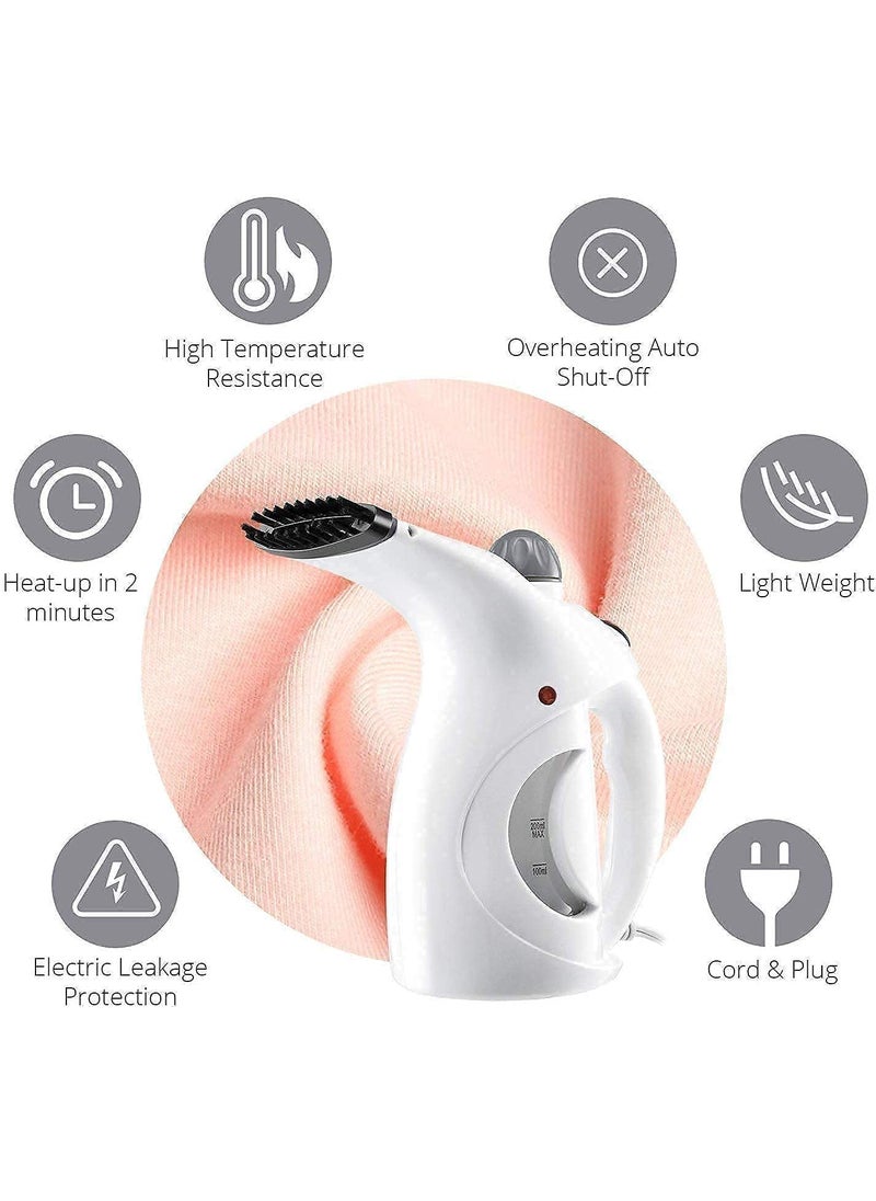 Pamidhar Pamidhar 2in1 Electric Portable Handheld Garment and Facial Steamer MultiFunctional Steam Vaporizer for Face Nose Cold and Cough Plastic Steam Iron for Clothes Home and Travel  - Image 5