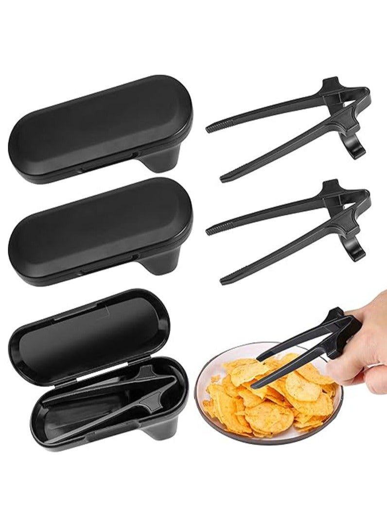 general Upgraded Finger Chopsticks for Gamers with Box, Finger Chip Chopsticks, Snacking Chopsticks, Gamer Chopsticks, Gaming Chopsticks, Snack Chopsticks for Hands, Snack Grabber - Image 1