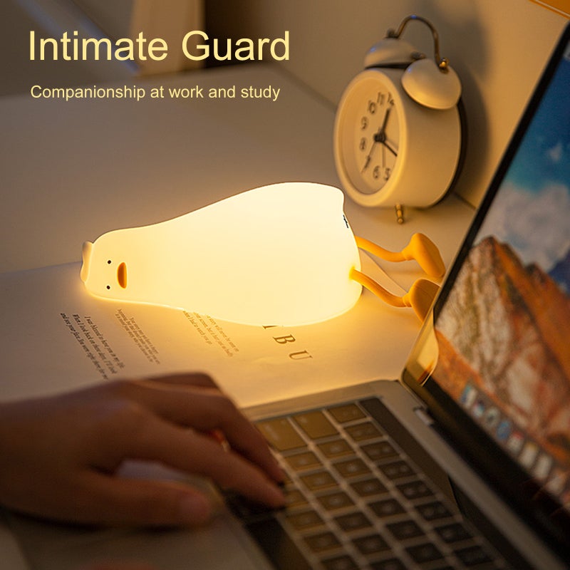 Cute Led Night Light: White, Ultra Cute Exquisite Workmanship - Fine Quality Environmentally Friendly Safe, Soft Warm Light for Bedroom, Children Room, Living Room - Image 2