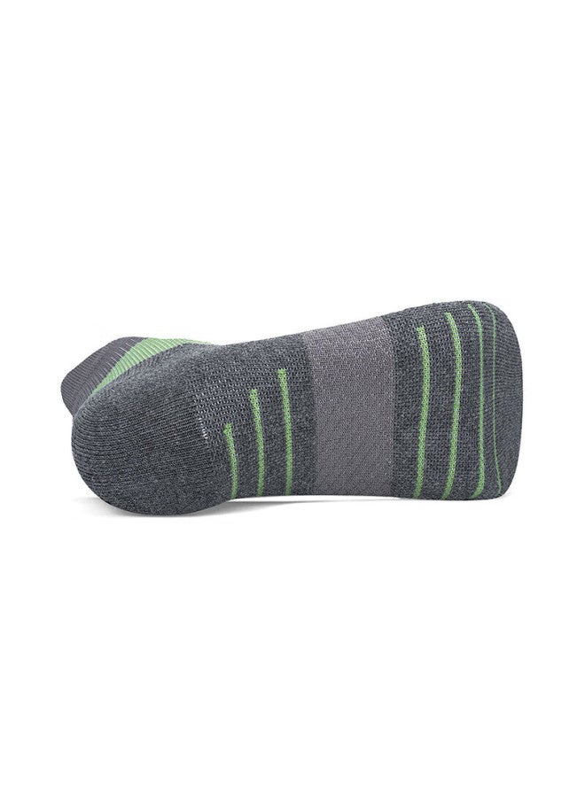 Tfo Event-level Outdoor Sports Socks Breathable Running Hiking Trail Socks A208 Men's Grass Green M - Image 5