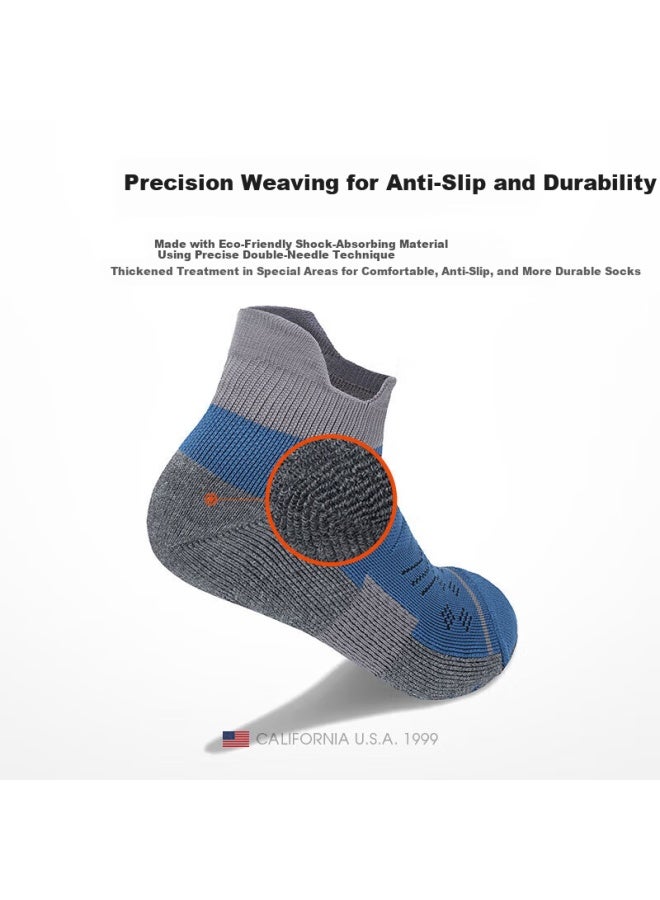 Tfo Event-level Outdoor Sports Socks Breathable Running Hiking Trail Socks A208 Men's Grass Green M - Image 2