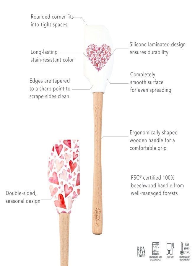 Tovolo Made With Love Spatula, Kitchen Utensil for Food and Meal Prep, Baking, Mixing, Turning, and More - Image 2