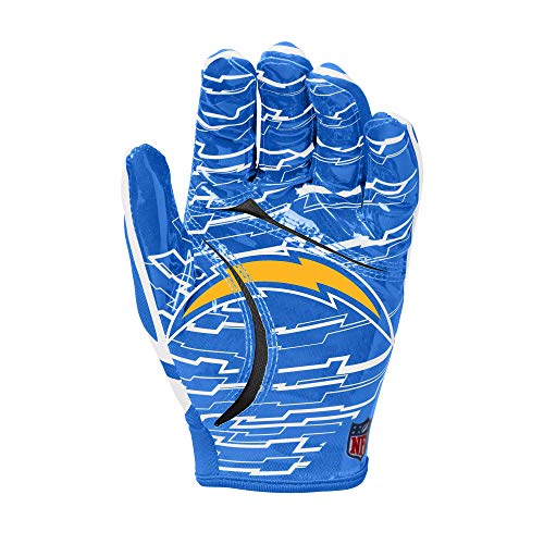 Wilson NFL Stretch Fit Football Gloves - Adult, Los Angeles Chargers - Image 3