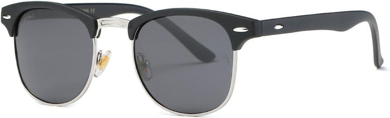 AEVOGUE Polarized Sunglasses For Women And Men Semi Rimless Frame Retro Sun Glasses AE0369 - Image 1