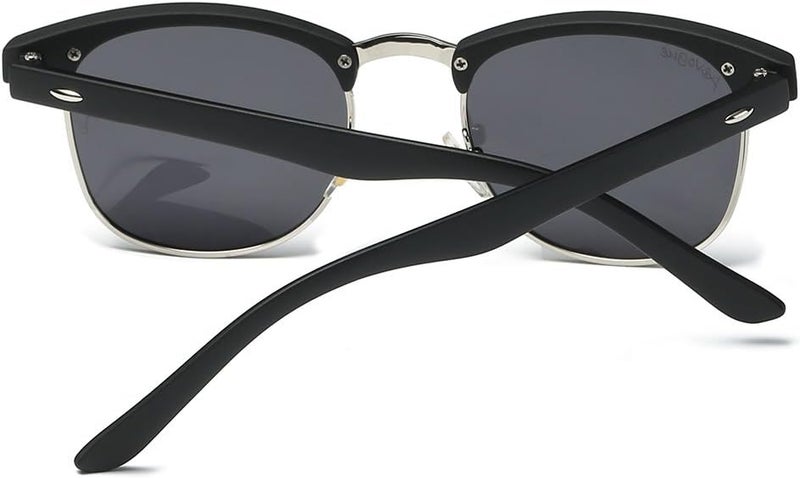 AEVOGUE Polarized Sunglasses For Women And Men Semi Rimless Frame Retro Sun Glasses AE0369 - Image 4