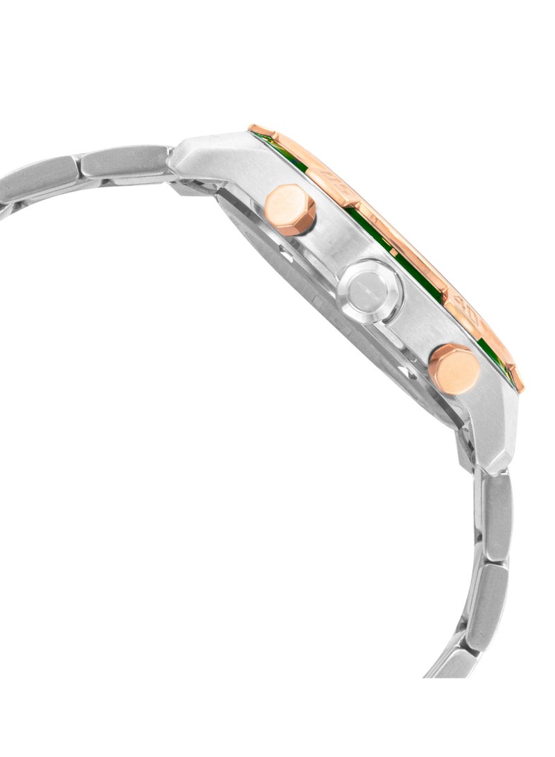 BLADE Vigor Emerald 3630G2UEU SS Case & Band Multifunction Men's Watch - Image 2