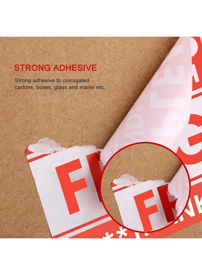 Methdic 2"X 3" Fragile Stickers 500 Labels Per Roll Strong Adhesive (Handle With Care,Do Not Drop,Thank You) Labels For Shipping And Moving - Image 5