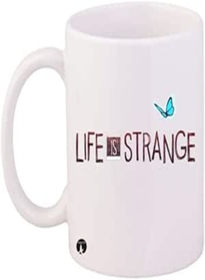 Life is Strange Coffee Mug White/Yellow/Blue 12ounce