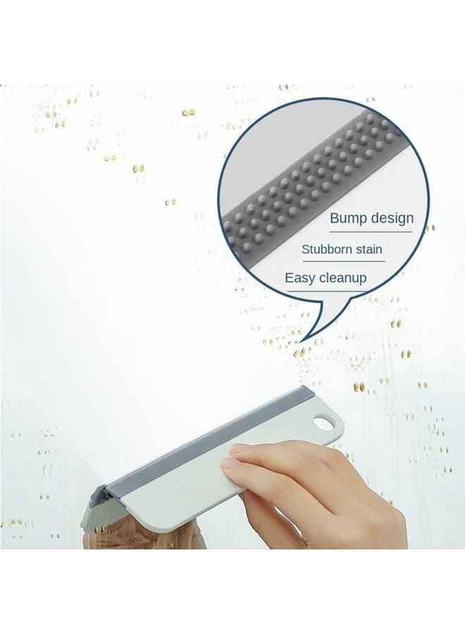 جراي ميجيا منظف الزجاج المصغّر متعدد الوظائف شفرة ممسحة من السيليكون مقبض مريح - Image 4