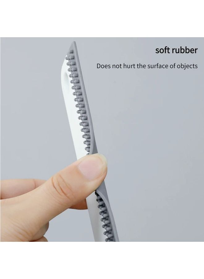 جراي ميجيا منظف الزجاج المصغّر متعدد الوظائف شفرة ممسحة من السيليكون مقبض مريح - Image 5