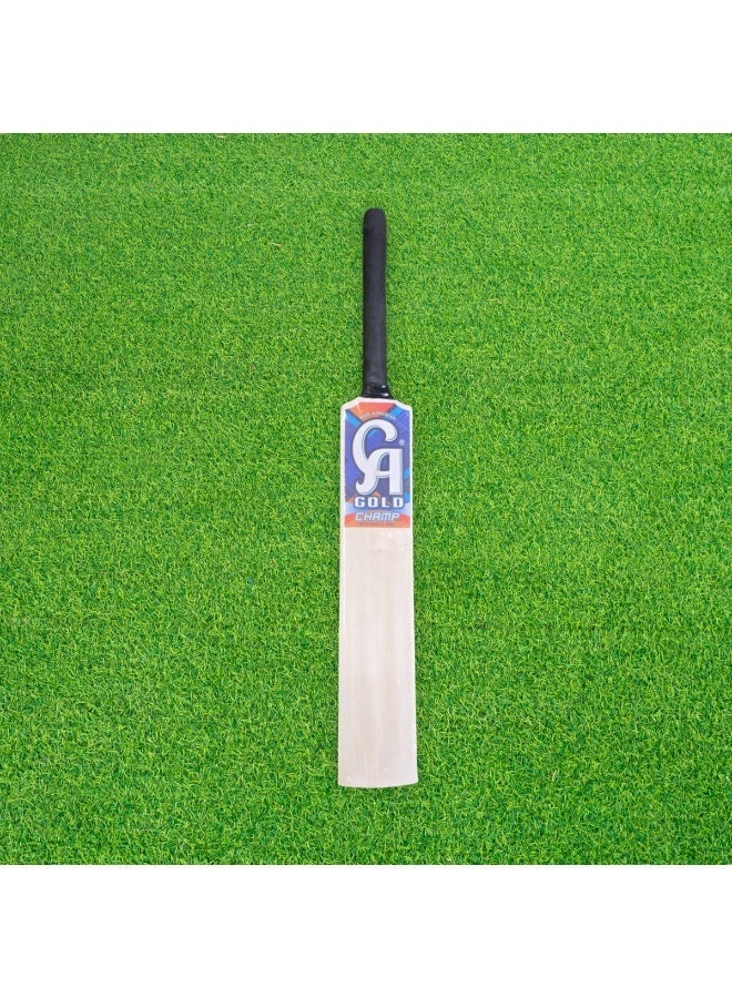 CA Gold Champ Poplar Willow Soft Tennis Ball Cricket Bat Junior Size 4 - Image 2