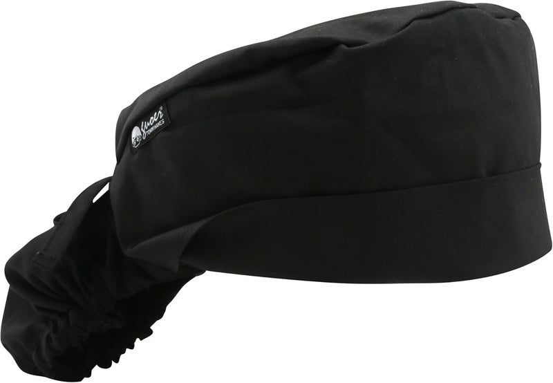 GUOER Long Hair Working Cap for Women Scrub Caps Can Store Long Hair One Size Multi Color 