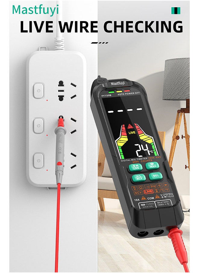 Generic FY159B Digital Intelligent Multimeter, Fully Automatic Portable Multimeter, Digital Display Multimeter  - Image 3
