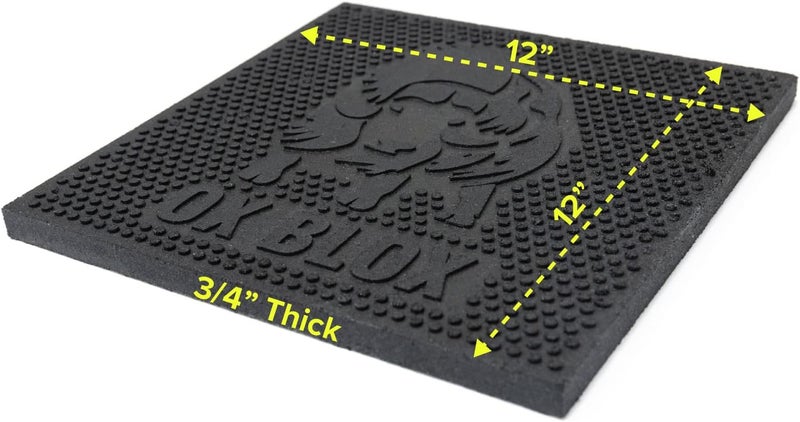 EKON 4-Pack RV Leveling Jack Stand Pads 12x12x0.75 - Slip-Resistant Stabilizing Pads for RVs, Campers, and Trailers - Image 2