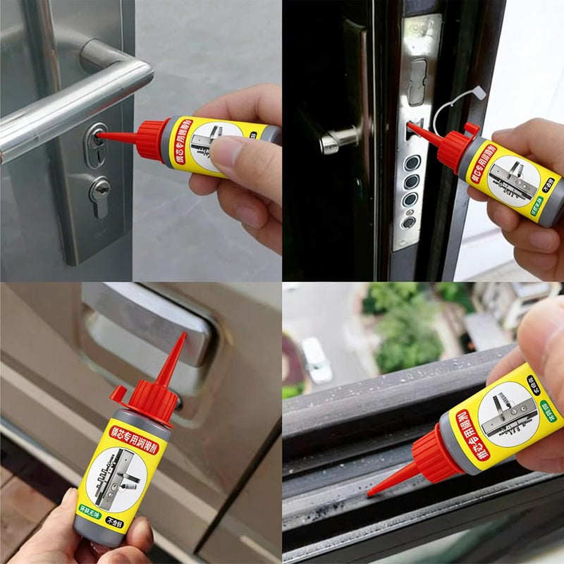 Lock cylinder lubricant, pencil powder, anti-theft door lock, car lock, door and window guide rail, keyhole, ultra-fine graphite powder lubricant, lead powder - Image 4