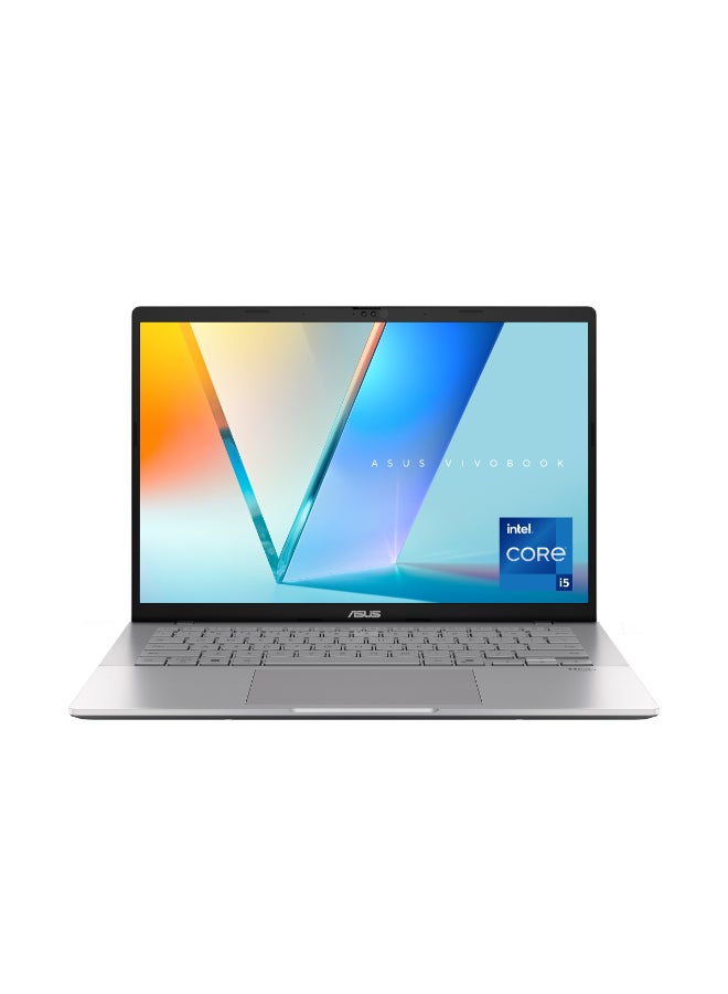 ASUS Vivobook S Laptop With 14-Inch Full HD Display,Intel Core i5-13420H Processor/16GB RAM/512GB SSD/Intel UMA Graphics/Windows 11 Home English Silver - Image 1