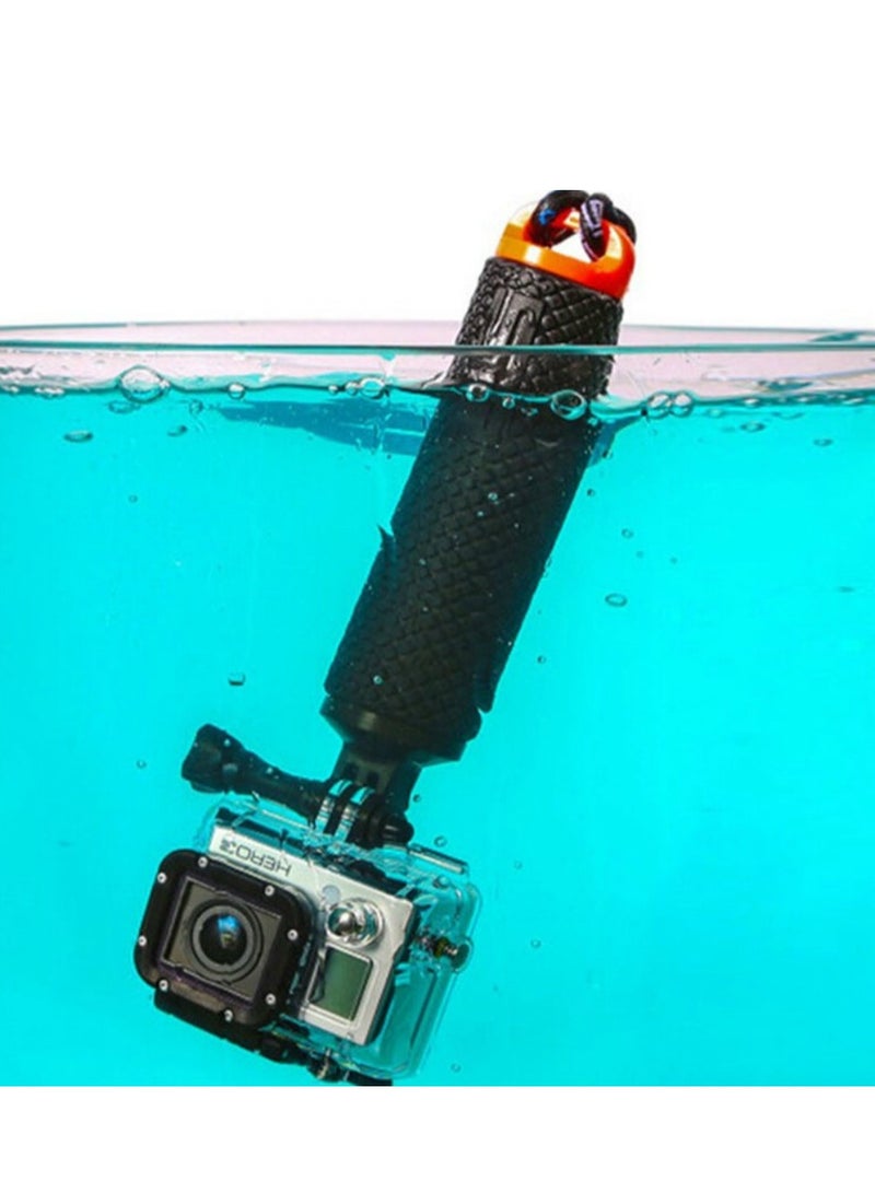 AROAQ Waterproof Monopod Floating Han, Underwater Diving Selfie Stick Pole, Camera Handler & Handle Mount Accessories Kit for Water Sport and Action Camera - Image 3