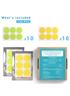 Y&D 120 Pack Mosquito Patches Stickers for Kids Adult - Nature Citronella, Lemongrass and Eucalyptus Up to 24 Hour of Protection  - Image 5