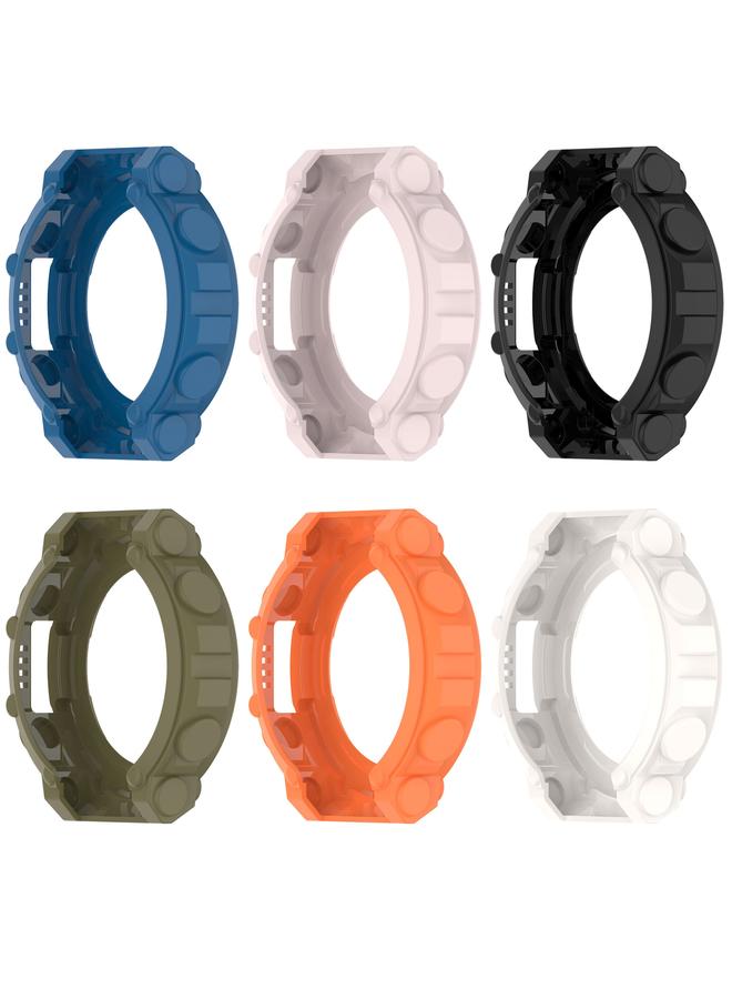 إيروريكس جراب ساعة Amazfit T-Tex 2 الواقي المقاوم للصدمات من مادة TPU (برتقالي) - Image 5