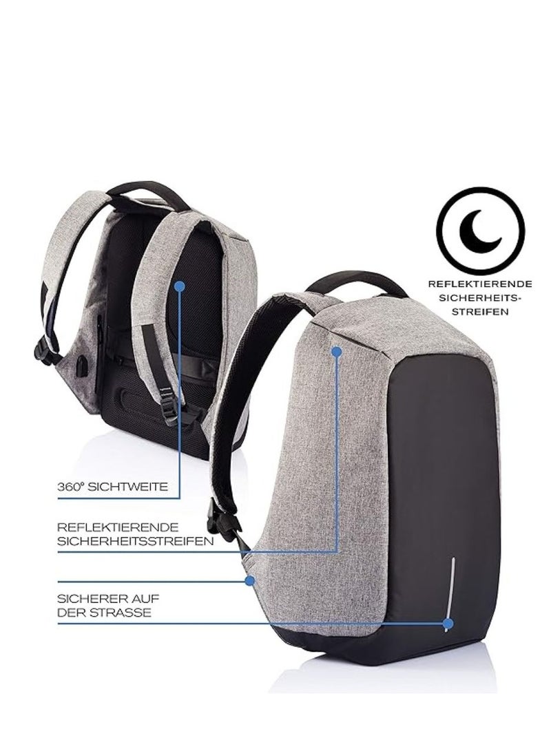 XDDesign Bobby XL 17" Anti-Theft Laptop Backpack with USB Port  man & Woman - Image 2