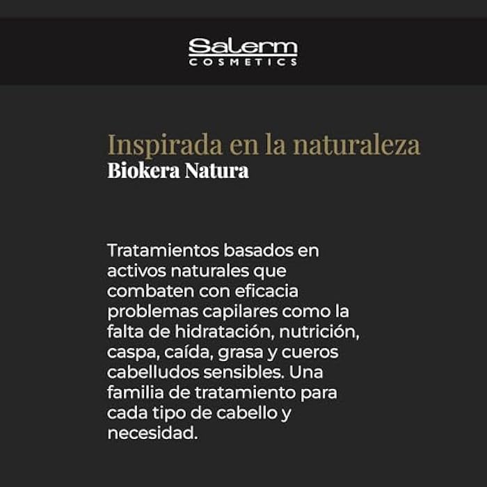 Salerm Biokera Natura Shampoo for Treated Hair, 1000 Milliliter - Image 5