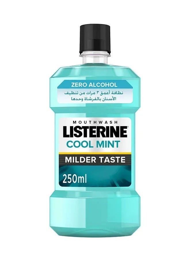 Listerine Milder Taste Mouthwash, Cool Mint 