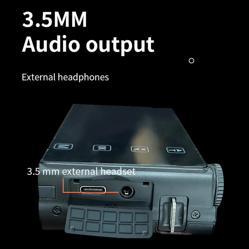 4K Digital Camera: 64MP Photo, 18X Digital Zoom, Auto Focus, 3.0 Inch Touch Panel, Built-in Flash, 1500mAh Rechargeable Battery - MP3 Music Function, Multiple Shooting Modes for Teens and Kids - Image 4