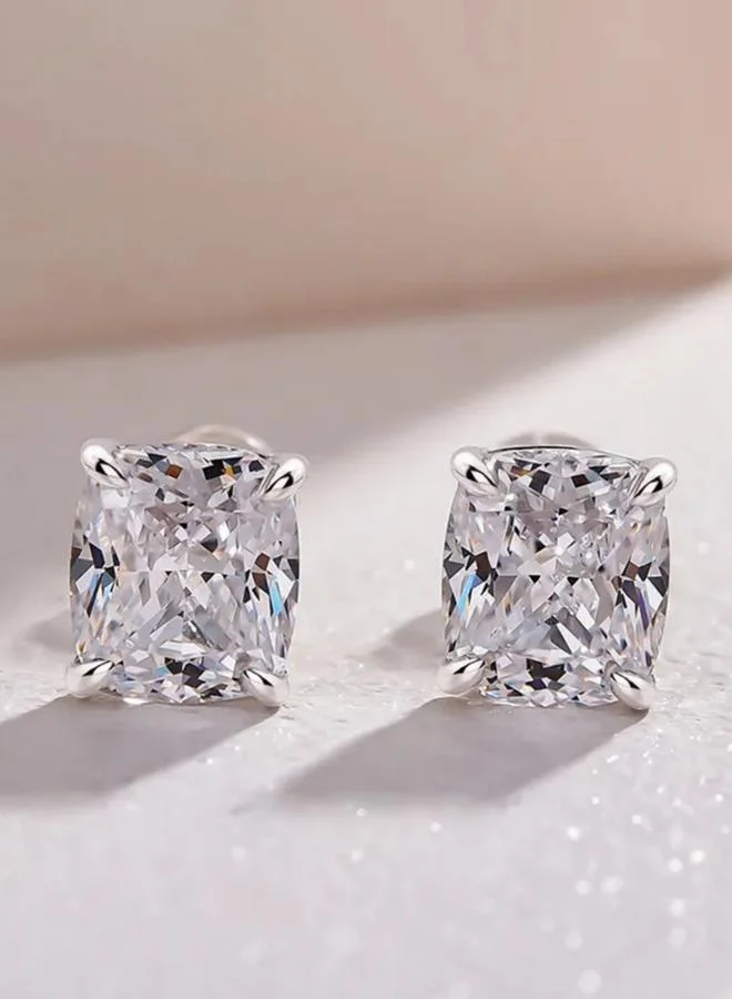 Take Two Cushion Cut Stud Earrings