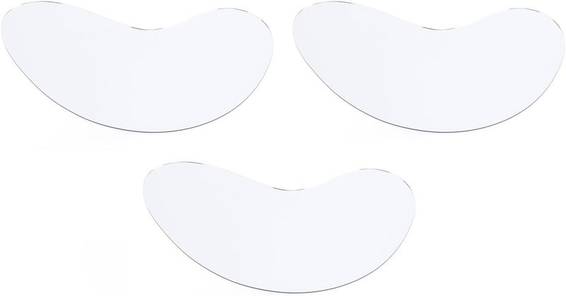 3 Pcs Acrylic Mirror Props for Product Photography, Silver Geometric Shape, Sturdy and Lightweight, Bright Reflection Effect, Ideal for Home Decoration and DIY Projects - Image 1