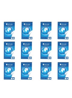 ATLAS 12-Piece Double Wire Binded Notepad 5x8 Inch Size  - Image 1