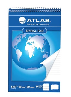 ATLAS 12-Piece Double Wire Binded Notepad 5x8 Inch Size  - Image 2
