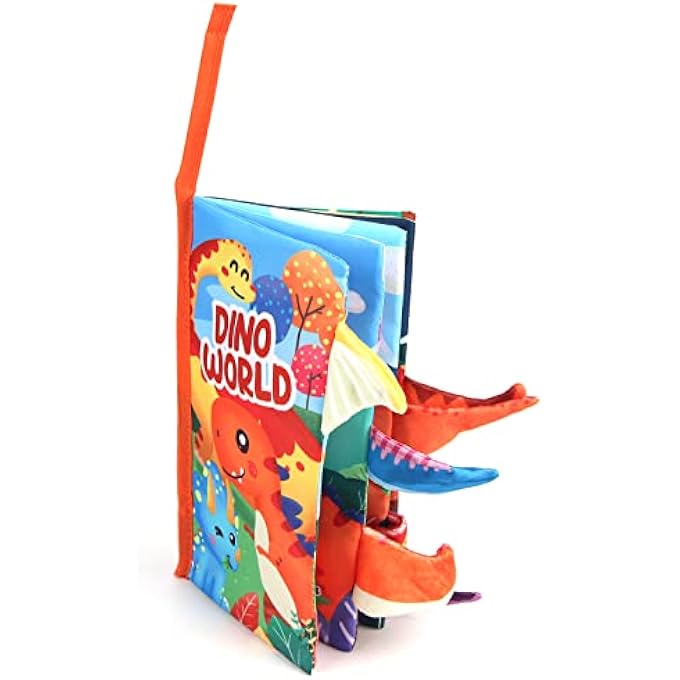 BABY TOYS CLOTH BOOKS WITH ANIMAL TAIL TOUCH AND FEEL CRINKLE BOOKS EDUCATIONAL TOYS EARLY DEVELOPMENT SOFT BOOKS - Image 2