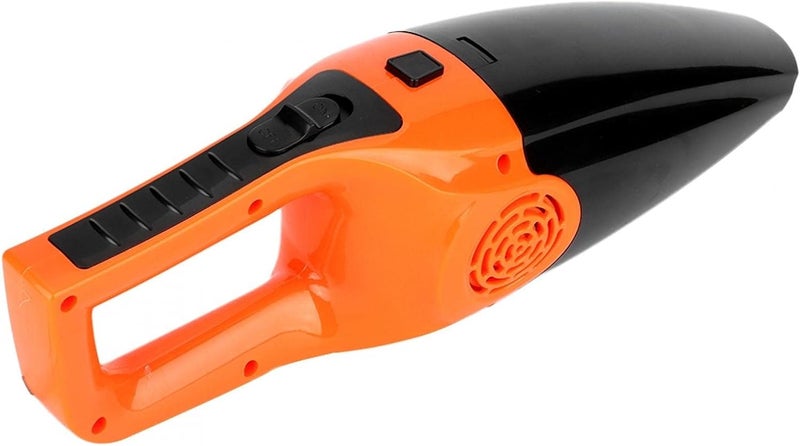 Yctze 12V 3600pa Portable Handheld Car Vacuum Cleaner - Wet Dry Dual-use Dust Catcher (Orange) - Image 2