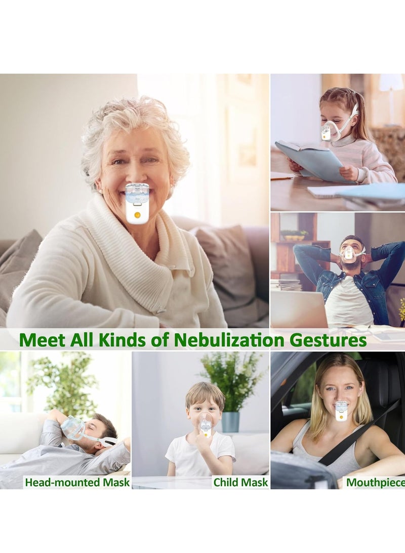 Ultrasonic Nebulizer – Rechargeable Hands-Free Inhaler for Adults & Kids, Ideal for Respiratory Support at Home & Travel - Image 4